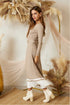 WAIST BELT PLEATED DRESS